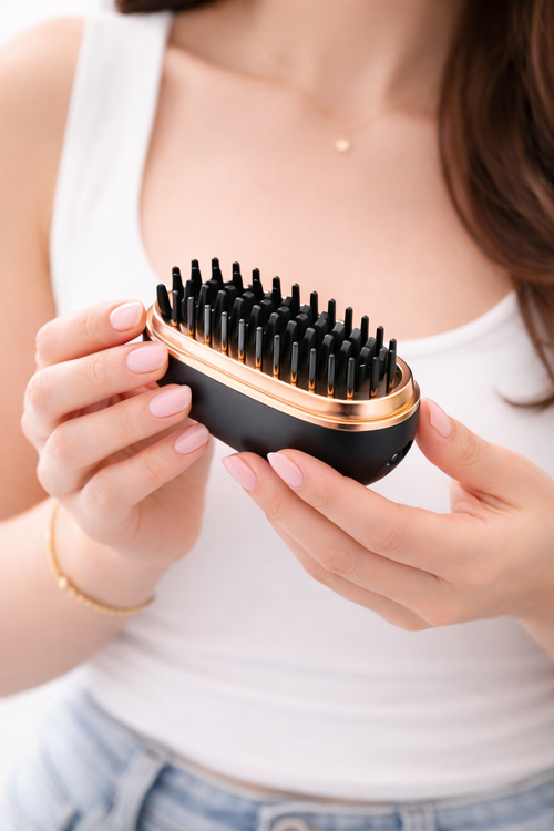 SKINIQ GlidePro™ Cordless Heated Straightening Comb