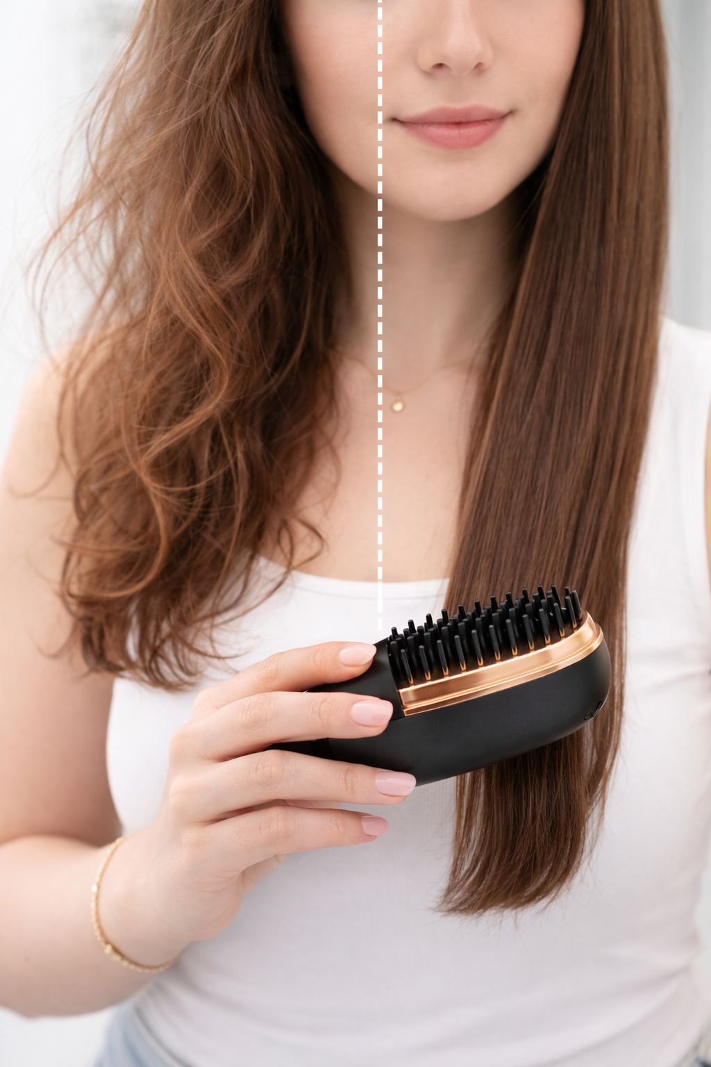 SKINIQ GlidePro™ Cordless Heated Straightening Comb